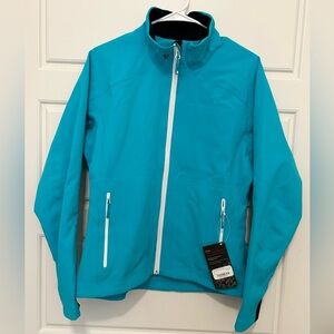 Women’s STOIC Blue Monolith Softshell Jacket NEW -Medium